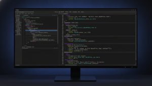 A developer's dark IDE workspace showing a terminal connected to a WordPress site via MCP (Model Context Protocol). The terminal displays JSON-RPC tool responses with syntax highlighting in purple, gr