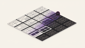 Create a featured image for a blog post with this context: Article title: "We Rebuilt PressBot.io With Claude Opus 4.7. The Model Doesn't Let You Coast." Summary: 22 canonical pages, a new type system